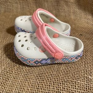 Crocs Classic Mosaic Tile Clog Slip on C 4